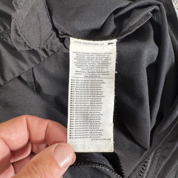 NikeLab x RT Skirt Womens Small Black Full Zip Long Riccardo Tisci 840684-010 - Picture 7 of 12